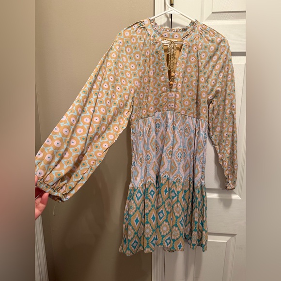 Jessica Simpson Multi-Color Patterned Mini Dress - Picture 1 of 6